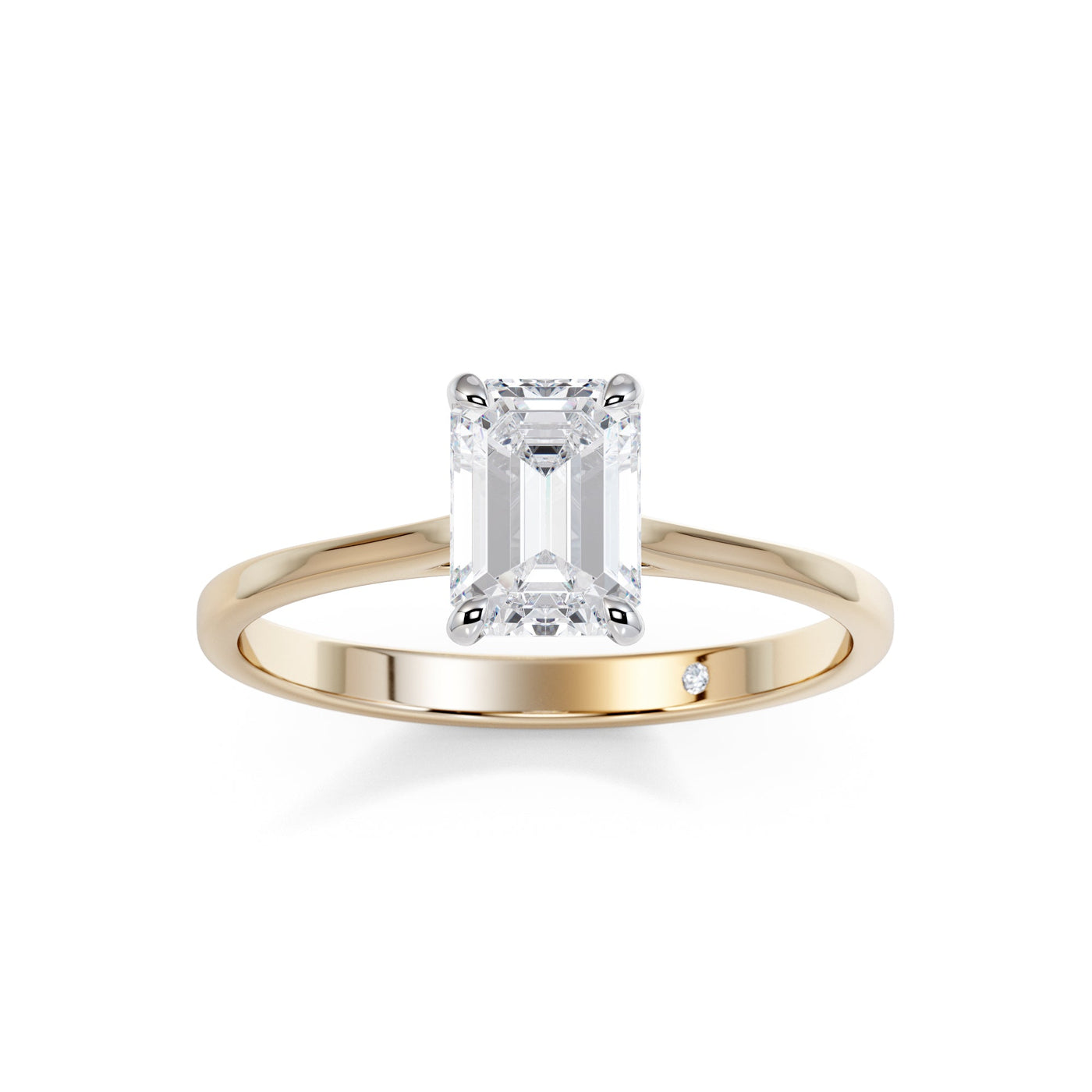 diamond certificate with loose diamond in tweezers