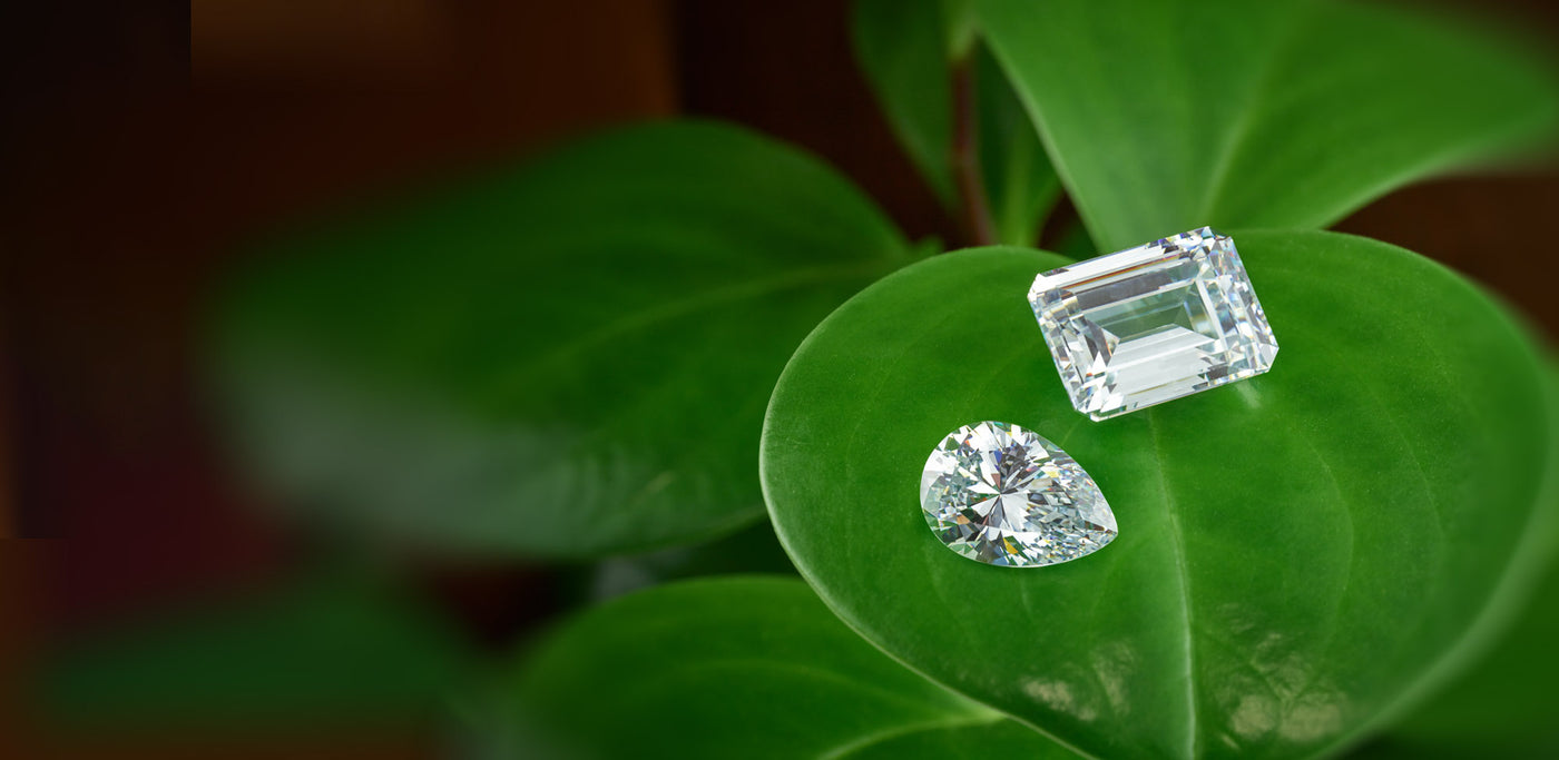 Lab Created Diamond Engagement Rings